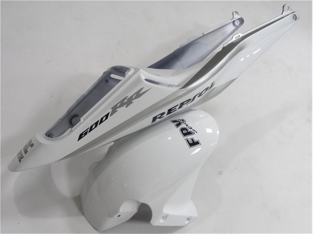 03-04 Silver White Black Repsol Honda CBR600RR Motorcycle Fairing 03-04 Silver White Black Repsol Honda CBR600RR Motorcycle Fairing