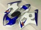 03-04 White Blue Suzuki GSXR 1000 Motorcycle Fairings 03-04 White Blue Suzuki GSXR 1000 Motorcycle Fairings