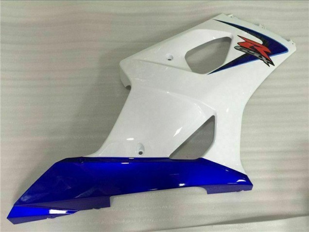 03-04 White Blue Suzuki GSXR 1000 Motorcycle Fairings 03-04 White Blue Suzuki GSXR 1000 Motorcycle Fairings
