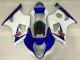 03-04 White Blue Suzuki GSXR 1000 Motorcycle Fairings 03-04 White Blue Suzuki GSXR 1000 Motorcycle Fairings