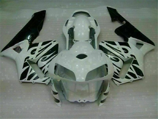 03-04 White Honda CBR600RR ABS Motorcycle Fairings