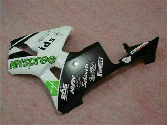 03-04 White Honda CBR600RR Full ABS Motorcycle Fairings 03-04 White Honda CBR600RR Full ABS Motorcycle Fairings