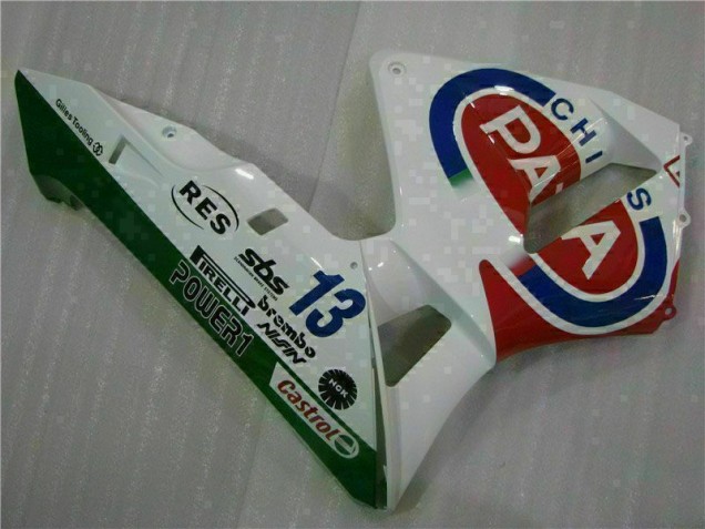 03-04 White Honda CBR600RR Motorcycle Fairing 03-04 White Honda CBR600RR Motorcycle Fairing