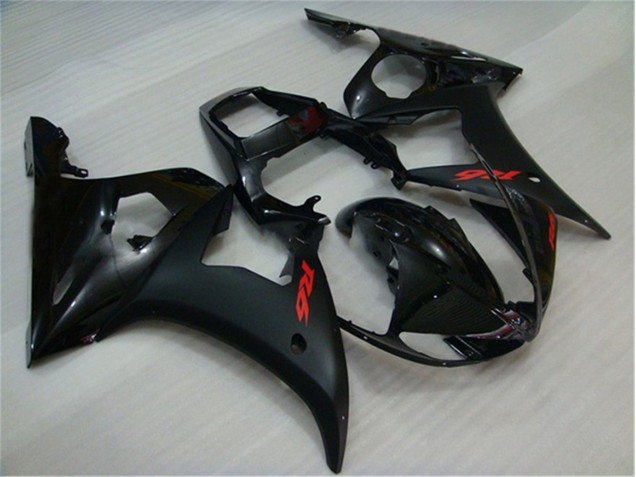 03-05 Black Yamaha YZF R6 Motorcycle Bodywork 03-05 Black Yamaha YZF R6 Motorcycle Bodywork