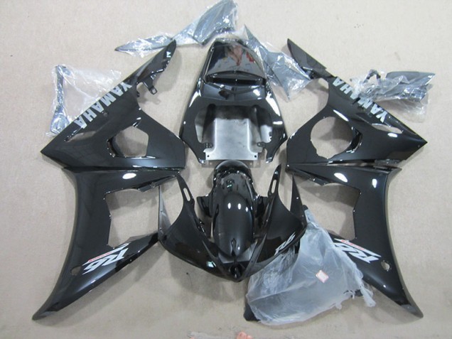 03-05 Black Yamaha YZF R6 Motorcycle Fairing 03-05 Black Yamaha YZF R6 Motorcycle Fairing