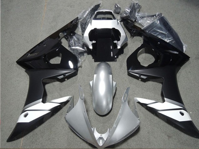 03-05 Black Yamaha YZF R6 Motorcycle Fairings 03-05 Black Yamaha YZF R6 Motorcycle Fairings