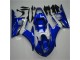 03-05 Blue White Yamaha YZF R6 Motorcycle Bodywork 03-05 Blue White Yamaha YZF R6 Motorcycle Bodywork
