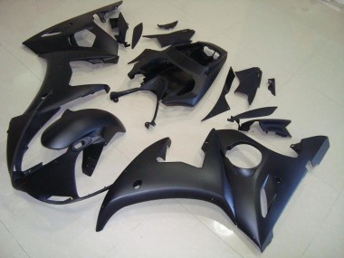 03-05 Matte Black Yamaha YZF R6 Motorcycle Fairings