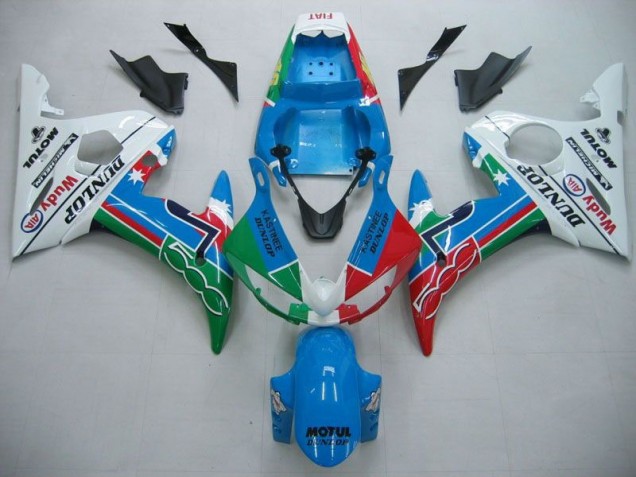 03-05 Multi Color Yamaha YZF R6 Motorcycle Fairings 03-05 Multi Color Yamaha YZF R6 Motorcycle Fairings