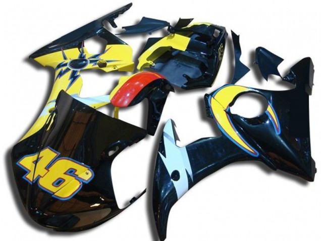 03-05 Number 46 Yamaha YZF R6 Motorcycle Fairings 03-05 Number 46 Yamaha YZF R6 Motorcycle Fairings