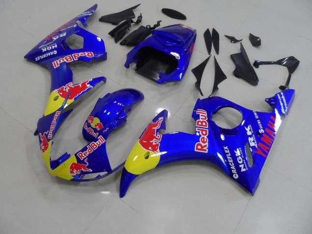 03-05 Red Bull Yamaha YZF R6 Motorcycle Fairings