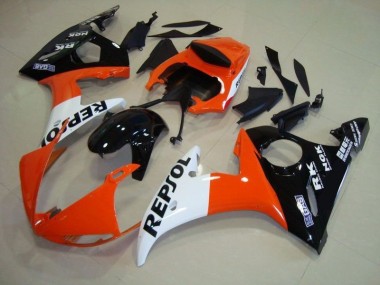 03-05 Repsol Yamaha YZF R6 Motorcycle Bodywork