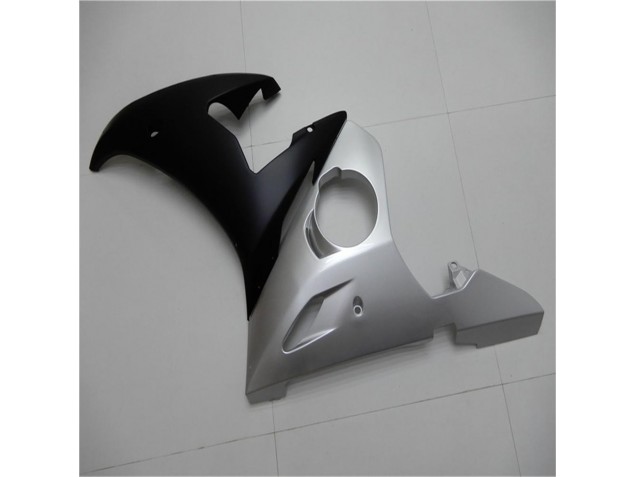 03-05 Silver Black Yamaha YZF R6 Motorcycle Fairings 03-05 Silver Black Yamaha YZF R6 Motorcycle Fairings