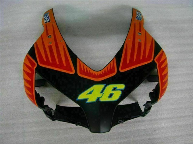 04-05 Black Orange Honda CBR1000RR Motorcycle Fairings 04-05 Black Orange Honda CBR1000RR Motorcycle Fairings
