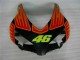 04-05 Black Orange Honda CBR1000RR Motorcycle Fairings 04-05 Black Orange Honda CBR1000RR Motorcycle Fairings