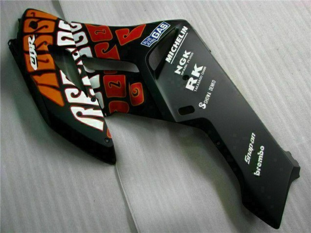 04-05 Black Orange Honda CBR1000RR Motorcycle Fairings 04-05 Black Orange Honda CBR1000RR Motorcycle Fairings