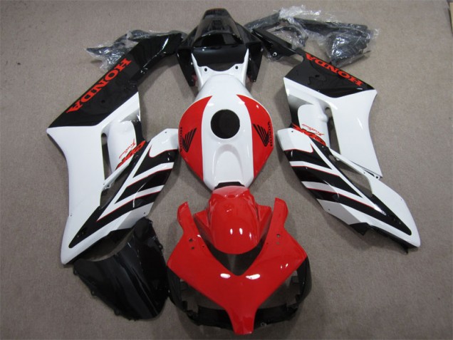04-05 Black Red White Honda CBR1000RR Motorcycle Fairings 04-05 Black Red White Honda CBR1000RR Motorcycle Fairings