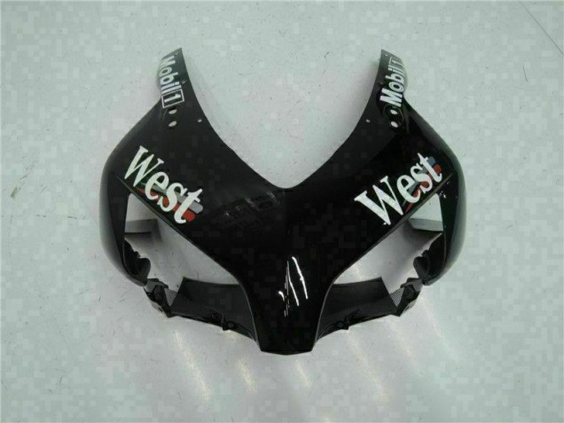 04-05 Black West Honda CBR1000RR Motorcycle Fairings 04-05 Black West Honda CBR1000RR Motorcycle Fairings