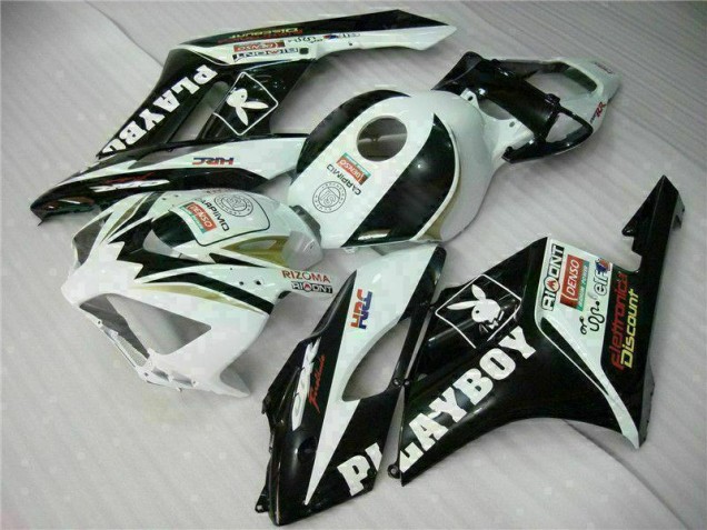 04-05 Black White Honda CBR1000RR Motorcycle Fairing 04-05 Black White Honda CBR1000RR Motorcycle Fairing