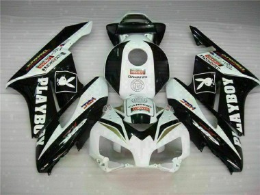 04-05 Black White Honda CBR1000RR Motorcycle Fairing