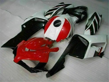 04-05 Black White Honda CBR1000RR Motorcycle Fairings