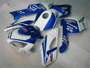 04-05 Blue White Honda CBR1000RR Motorcycle Fairings