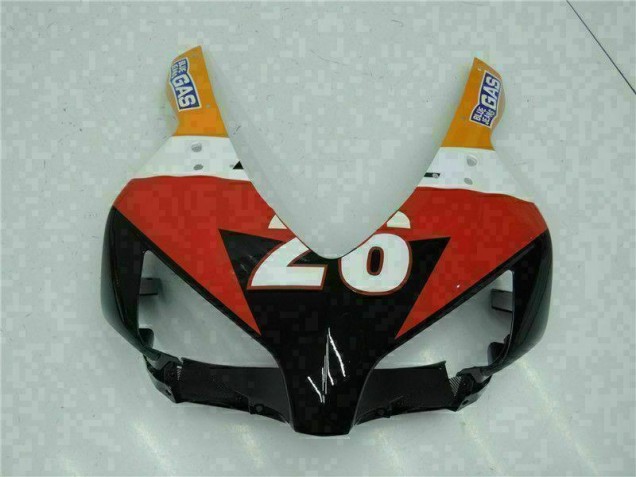 04-05 Orange Black Repsol Honda CBR1000RR Motorcycle Bodywork 04-05 Orange Black Repsol Honda CBR1000RR Motorcycle Bodywork