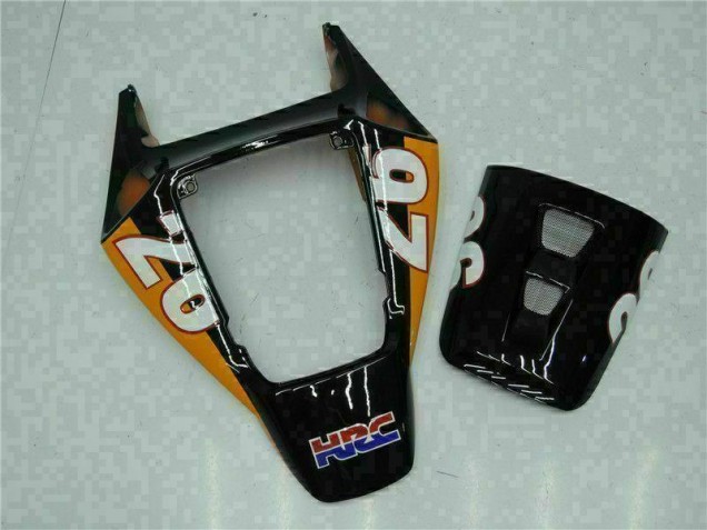 04-05 Orange Black Repsol Honda CBR1000RR Motorcycle Bodywork 04-05 Orange Black Repsol Honda CBR1000RR Motorcycle Bodywork