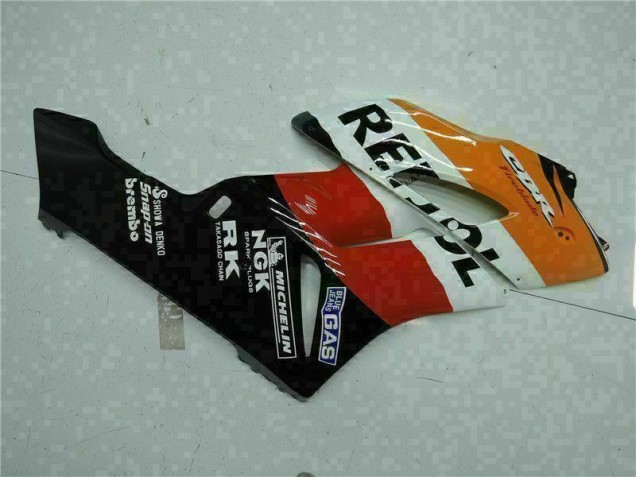 04-05 Orange Black Repsol Honda CBR1000RR Motorcycle Fairings