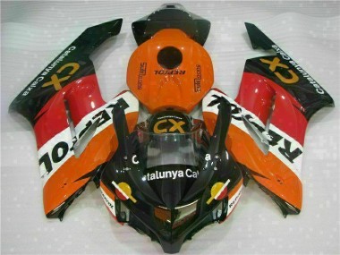 04-05 Orange Honda CBR1000RR Motorcycle Bodywork