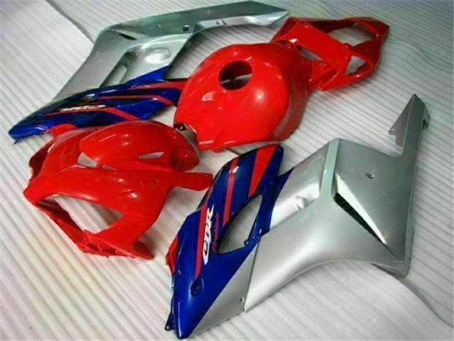 04-05 Red Silver Blue Honda CBR1000RR Motorcycle Fairings 04-05 Red Silver Blue Honda CBR1000RR Motorcycle Fairings