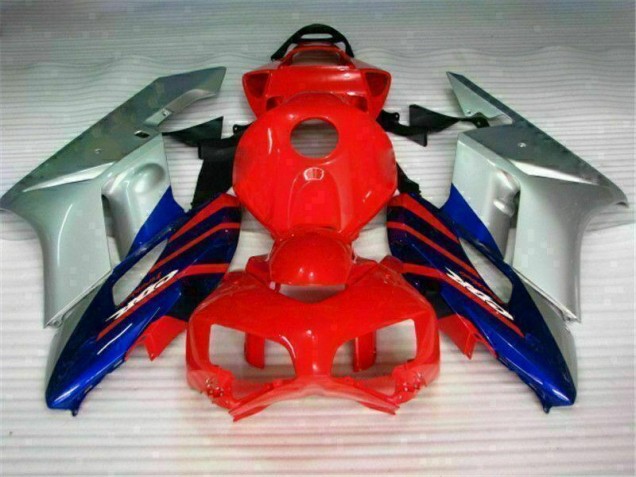 04-05 Red Silver Blue Honda CBR1000RR Motorcycle Fairings 04-05 Red Silver Blue Honda CBR1000RR Motorcycle Fairings