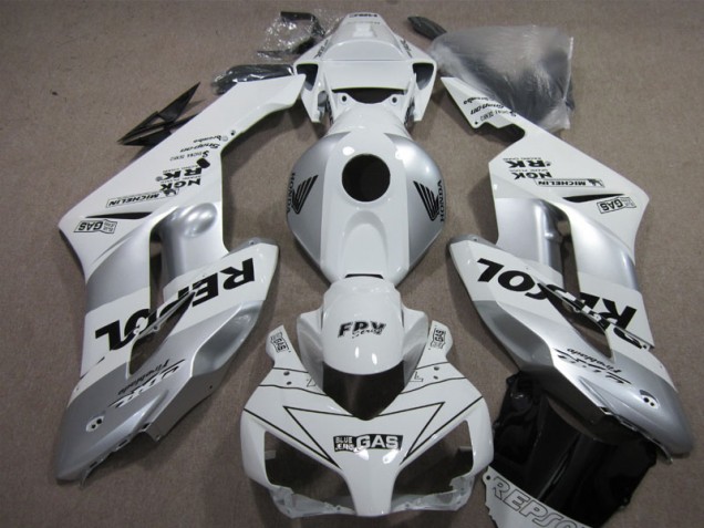 04-05 Silver Repsol Honda CBR1000RR Motorcycle Fairings 04-05 Silver Repsol Honda CBR1000RR Motorcycle Fairings