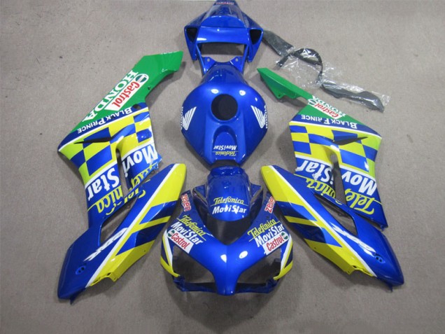 04-05 Telefunica Movistar Castrol Honda CBR1000RR Motorcycle Fairings 04-05 Telefunica Movistar Castrol Honda CBR1000RR Motorcycle Fairings