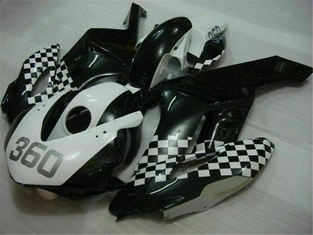 04-05 White Black Honda CBR1000RR Motorcycle Fairing 04-05 White Black Honda CBR1000RR Motorcycle Fairing