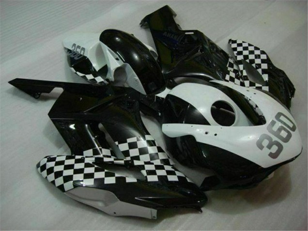 04-05 White Black Honda CBR1000RR Motorcycle Fairing 04-05 White Black Honda CBR1000RR Motorcycle Fairing