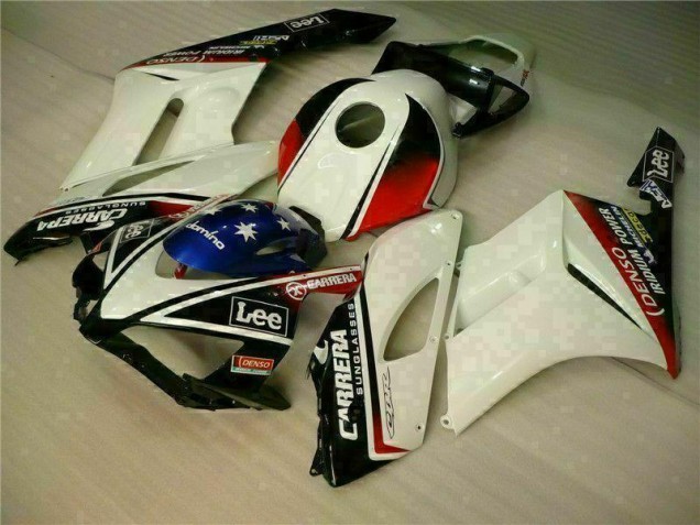 04-05 White Black Honda CBR1000RR Motorcycle Fairings 04-05 White Black Honda CBR1000RR Motorcycle Fairings