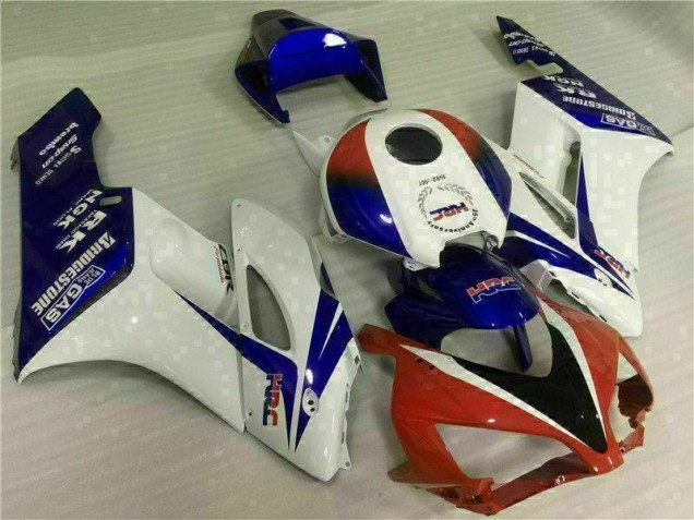 04-05 White Blue Red Honda CBR1000RR Motorcycle Fairings 04-05 White Blue Red Honda CBR1000RR Motorcycle Fairings