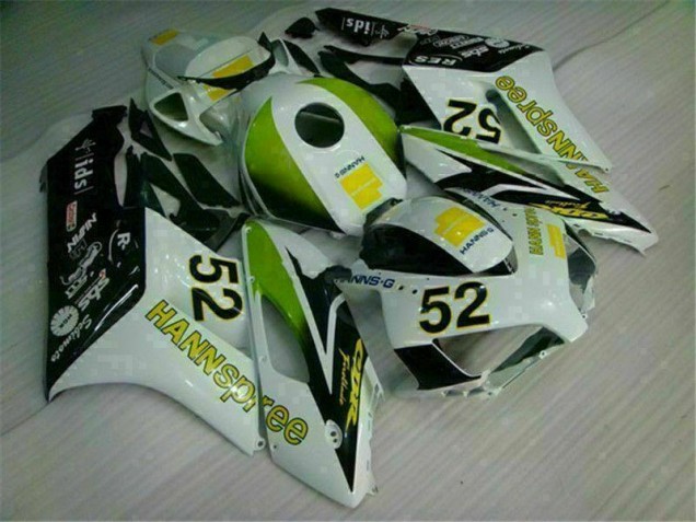 04-05 White Green Hannspree 52 Honda CBR1000RR Motorcycle Fairings 04-05 White Green Hannspree 52 Honda CBR1000RR Motorcycle Fairings