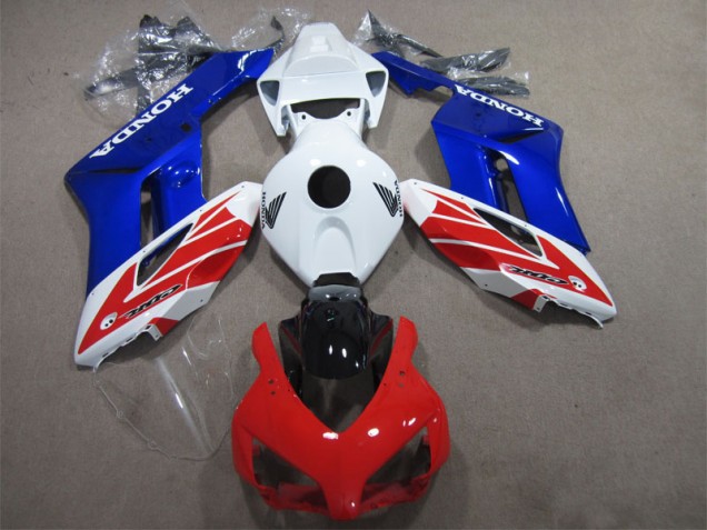04-05 White Red Blue Honda CBR1000RR Motorcycle Fairings 04-05 White Red Blue Honda CBR1000RR Motorcycle Fairings