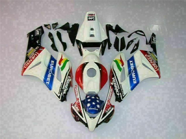 04-05 White Red Honda CBR1000RR Full Motorcycle Fairing Kits 04-05 White Red Honda CBR1000RR Full Motorcycle Fairing Kits