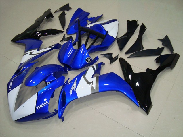 04-06 Blue Black White Yamaha YZF R1 Motorcycle Fairings 04-06 Blue Black White Yamaha YZF R1 Motorcycle Fairings