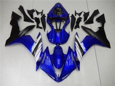 04-06 Blue White Black Yamaha YZF R1 Motorcycle Fairings