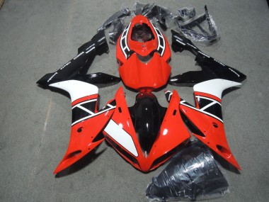 04-06 Red White Black Yamaha YZF R1 Motorcycle Fairing