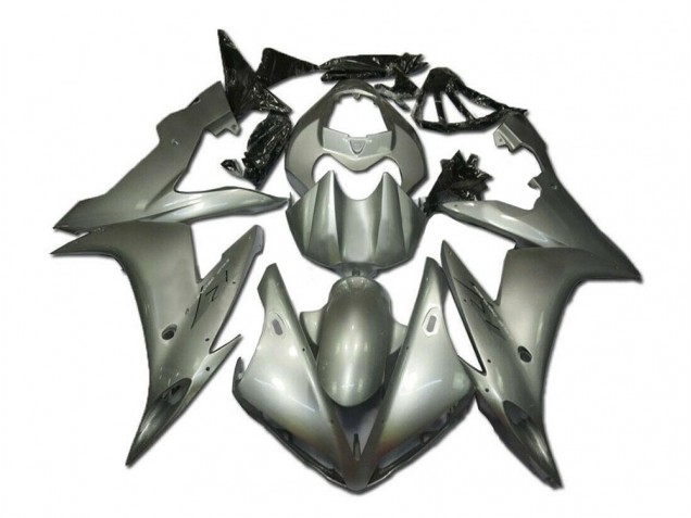 04-06 Silver Yamaha YZF R1 Motorcycle Fairings 04-06 Silver Yamaha YZF R1 Motorcycle Fairings