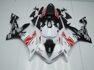 04-06 White Black Stickers Yamaha YZF R1 Motorcycle Fairings