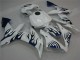 04-06 White Blue Flame Yamaha YZF R1 Motorcycle Fairings 04-06 White Blue Flame Yamaha YZF R1 Motorcycle Fairings