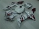 04-06 White Red Flame Yamaha YZF R1 Motorcycle Fairings 04-06 White Red Flame Yamaha YZF R1 Motorcycle Fairings
