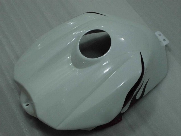 04-06 White Red Flame Yamaha YZF R1 Motorcycle Fairings 04-06 White Red Flame Yamaha YZF R1 Motorcycle Fairings