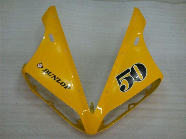 04-06 Yellow Yamaha YZF R1 Motorcycle Fairings 04-06 Yellow Yamaha YZF R1 Motorcycle Fairings